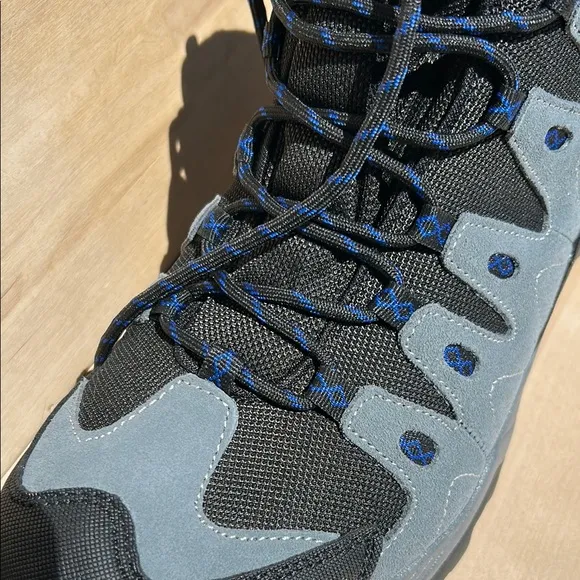 Eddie Bauer Gray and Black Athletic Shoes  Rugged Design and High Ankle 12