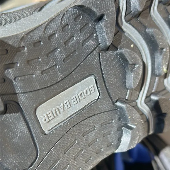 Eddie Bauer Gray and Black Athletic Shoes  Rugged Design and High Ankle 12