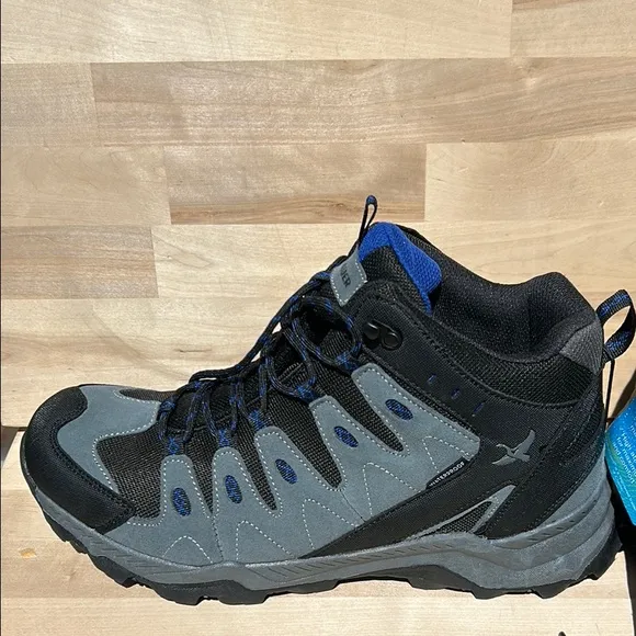Eddie Bauer Gray and Black Athletic Shoes  Rugged Design and High Ankle 12