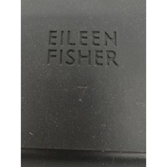 Eileen Fisher Women's Black Aesop Leather Bootie Boots Shoes Size US 7 M