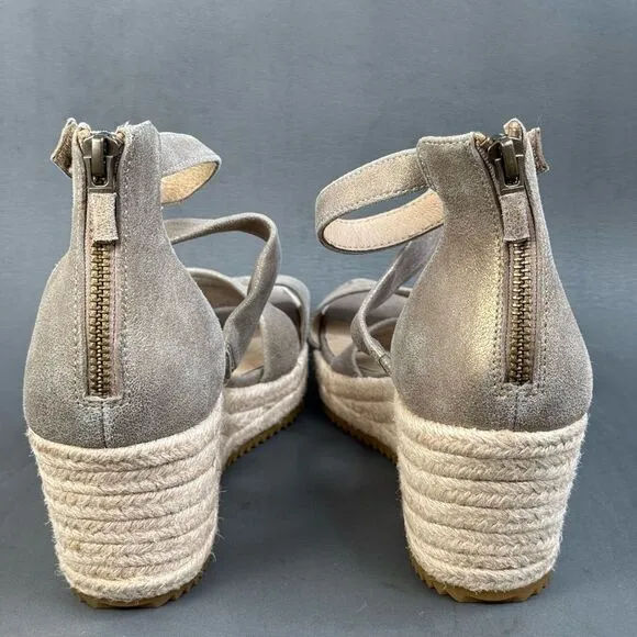 Eileen Fisher Women's Wisp Wedge Sandals shoes size 6.5