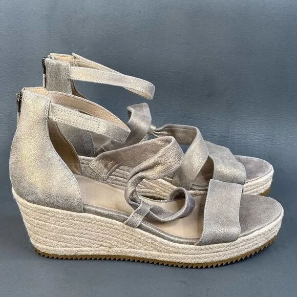 Eileen Fisher Women's Wisp Wedge Sandals shoes size 6.5