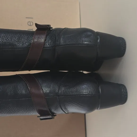 Eric Michael wedge knee high boots