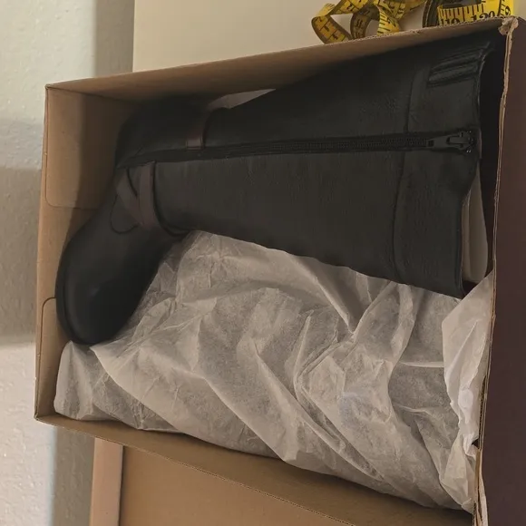 Eric Michael wedge knee high boots