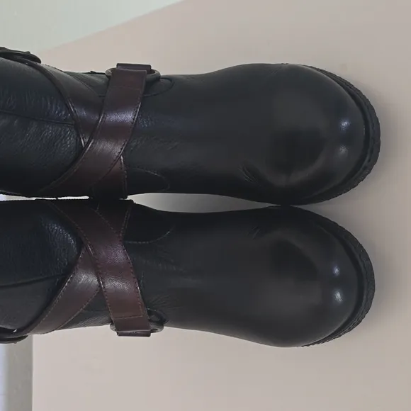 Eric Michael wedge knee high boots