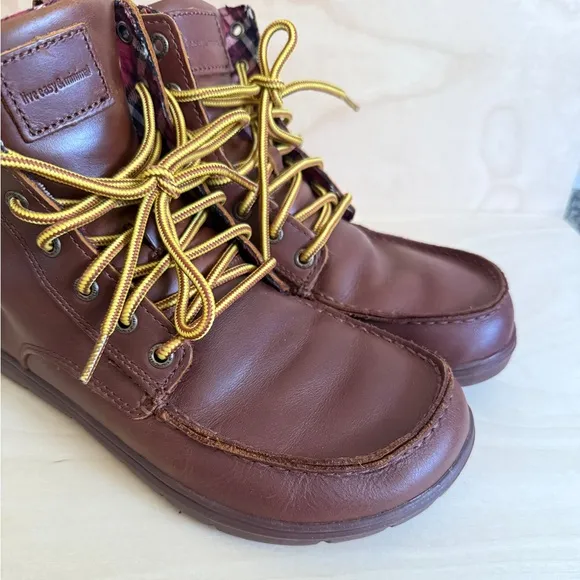 ✅EU43 Men's Brown Lems Boulder Leather Boots