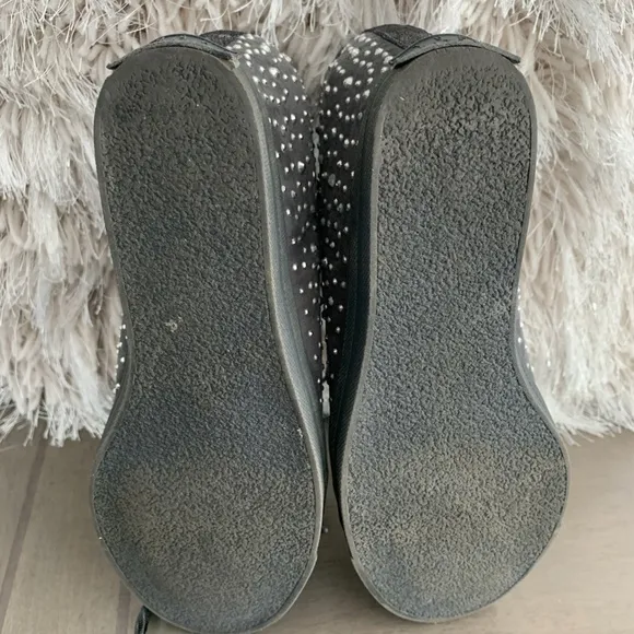 EUC-Stuart Weitzman  High Top Rhinestone Sneakers