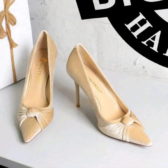 European &amp; American Fashion Party High Heel Shoes,Thin Stiletto Pointed Toe