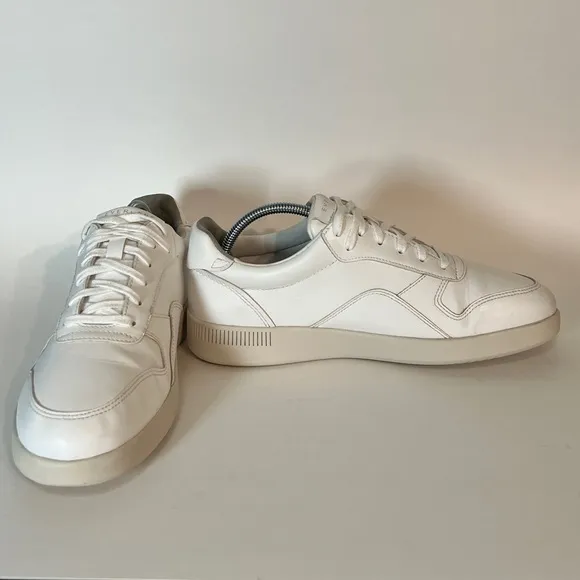 Everlane The Court Sneaker shoes White Leather upper, Women's Size 8.5. sneakers