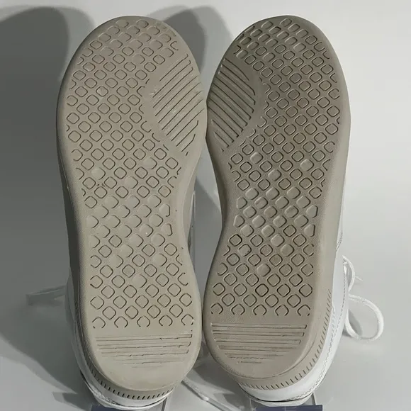 Everlane The Court Sneaker shoes White Leather upper, Women's Size 8.5. sneakers