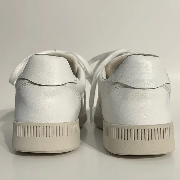Everlane The Court Sneaker shoes White Leather upper, Women's Size 8.5. sneakers