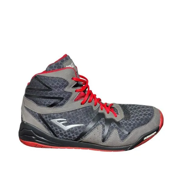 Everlast Gray and Red Athletic Shoes