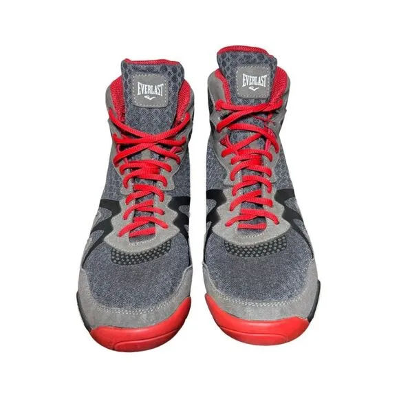 Everlast Gray and Red Athletic Shoes