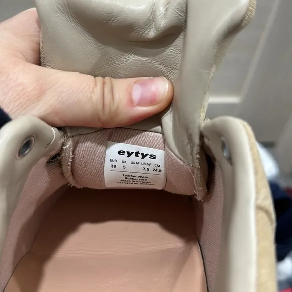 Eytys suede Angel sneakers
