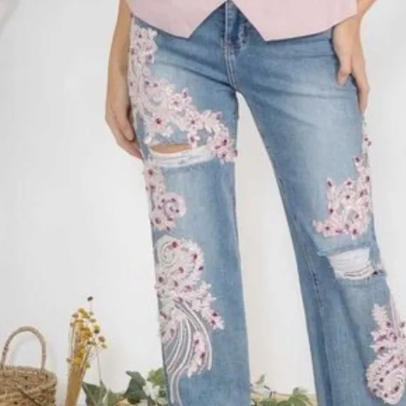 Fabulous Embroidered Jeans