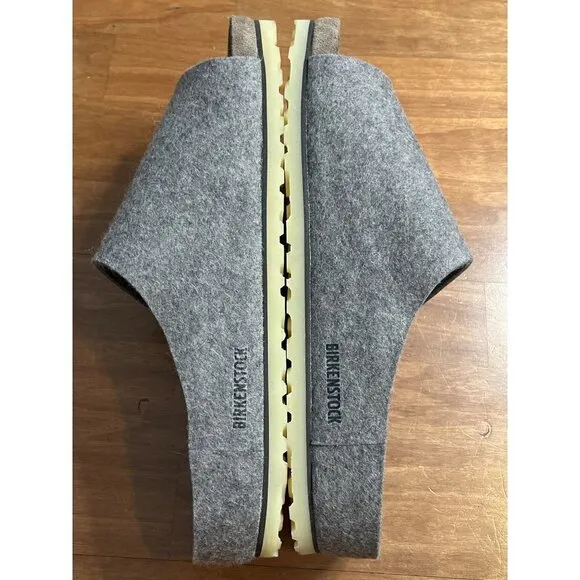 Fear of God x Birkenstock The Los Feliz Felt in Ash Melange 40 W 9 M 7 with Box