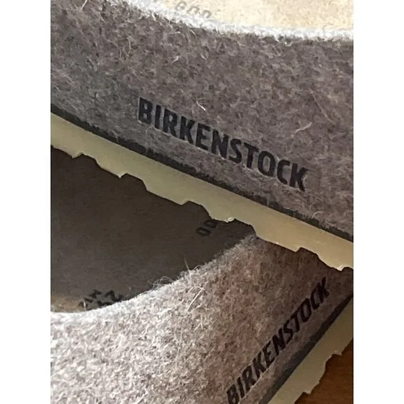 Fear of God x Birkenstock The Los Feliz Felt in Ash Melange 40 W 9 M 7 with Box