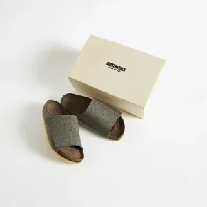 Fear of God x Birkenstock The Los Feliz Felt in Ash Melange 40 W 9 M 7 with Box