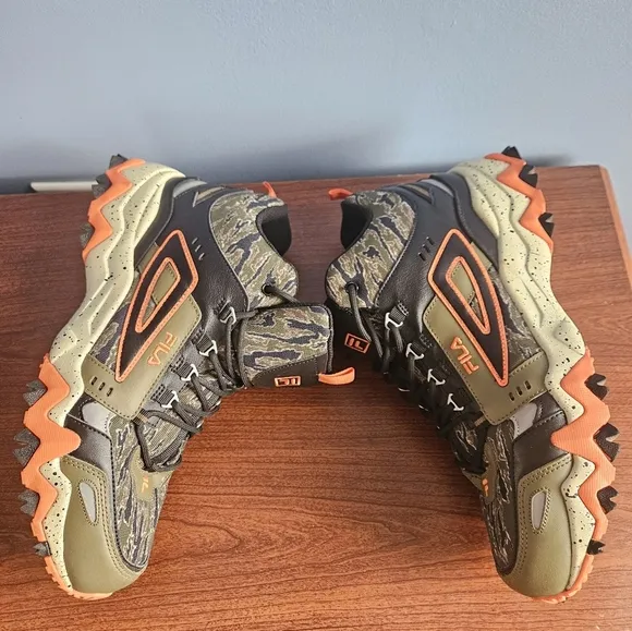 FILA Camouflage High-Top Sneakers Size 12