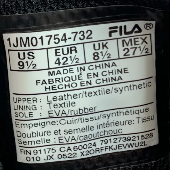 Fila Men's Excursion Shoes