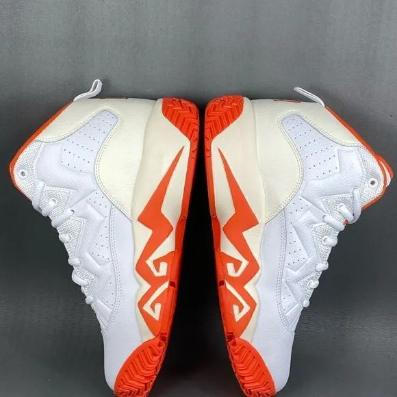 ✅Fila MB Orange White High Top Sneakers Mens 9