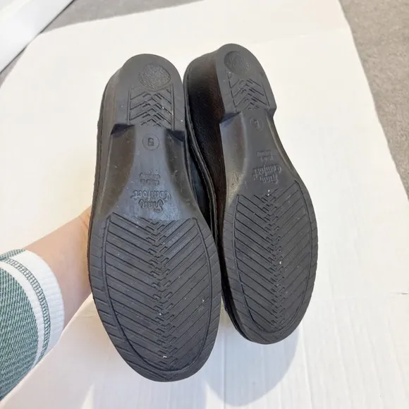 Finn Comfort Sylt Sandals Black Suede Size 7.5 or 8 Size UK 5 Leather Sole