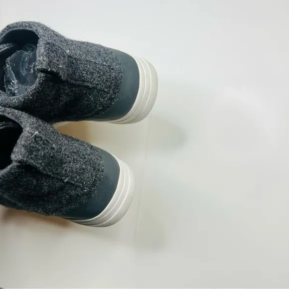 Fitflop Charcoal Stefanie Wool High Top Sneakers 9