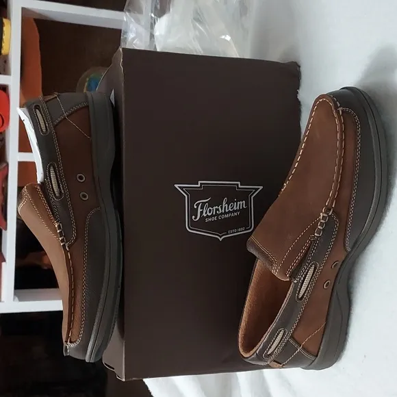 Florsheim Mens Lakeside slip on shoes