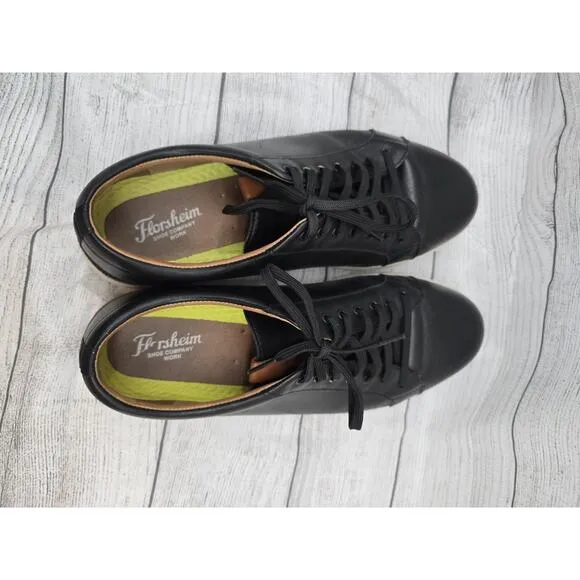 Florsheim Shoes Mens Size 13 D Steel Toe Crossover Work Black Leather