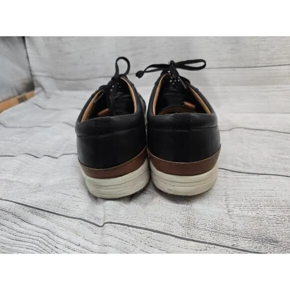 Florsheim Shoes Mens Size 13 D Steel Toe Crossover Work Black Leather