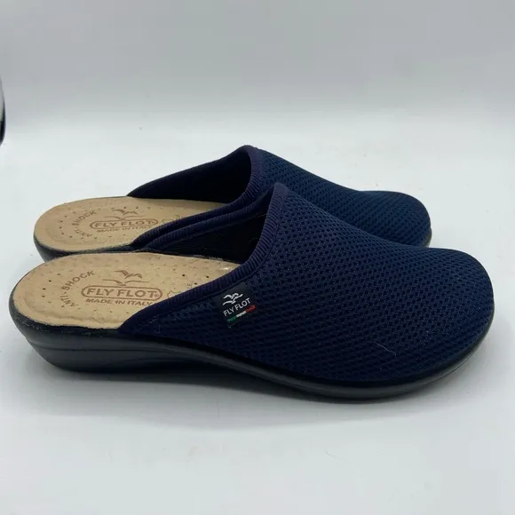 Fly Flot Blue Slip-On Shoes