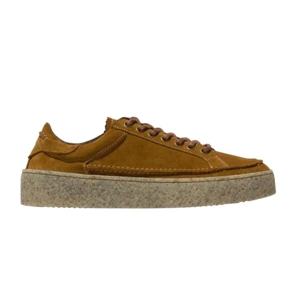 Fly London RONN519FLY Diesel Platform Sneakers Men's EU 44 Brown Suede Lace Up