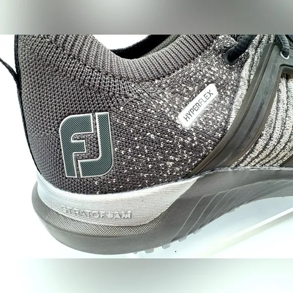 FootJoy Men's Hyperflex Golf Shoe | Charcoal/Grey | Size 9M