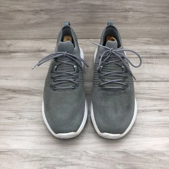 Footjoy Sneakers Mens 10 Flex Gray Mesh Slip On Lace Up Shoes