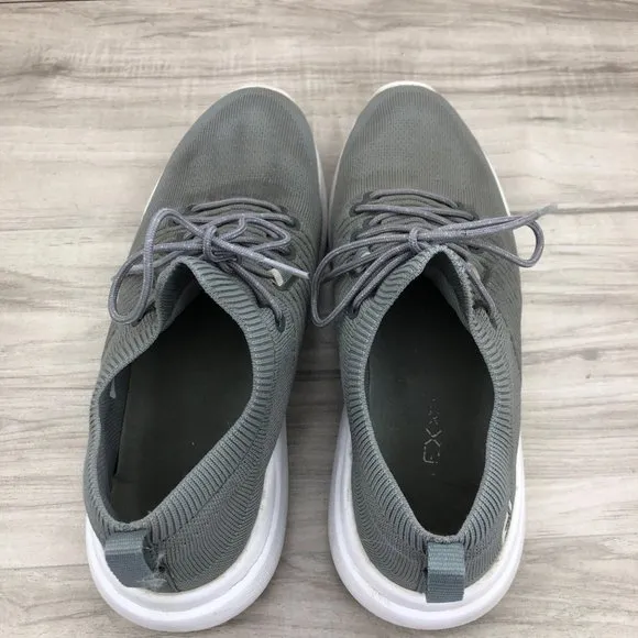 Footjoy Sneakers Mens 10 Flex Gray Mesh Slip On Lace Up Shoes