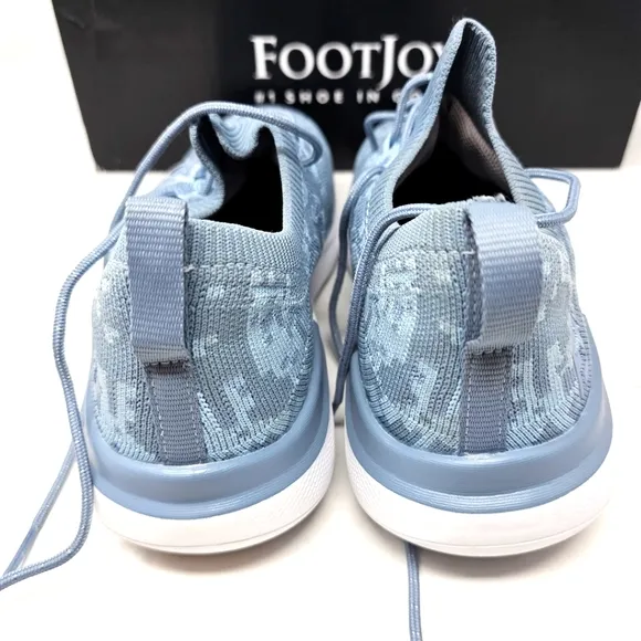 FootJoy Women's Flex‎ XP Golf Shoes Size 8.5 Medium Digital Camo Blue 95349 NIB.