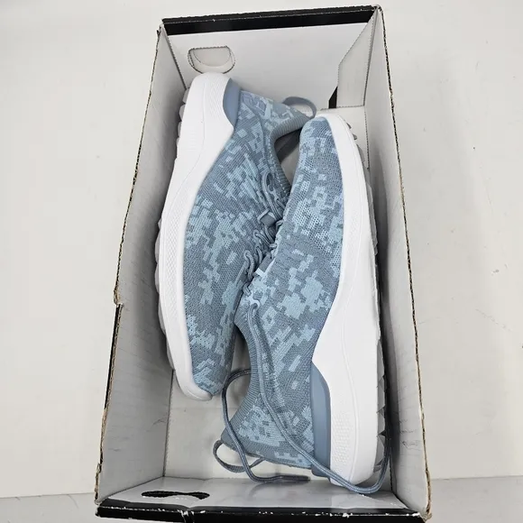 FootJoy Women's Flex‎ XP Golf Shoes Size 8.5 Medium Digital Camo Blue 95349 NIB.