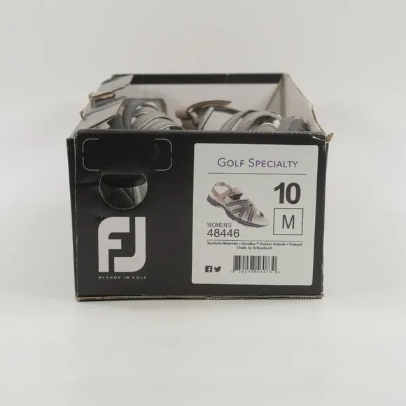 FootJoy Women's Golf Specialty 'Tan' Sandal Shoes 48446 size 10