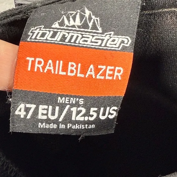 Fourmaster Trailblazer Waterproof Motorcycle Boots Leather Brown 12.5