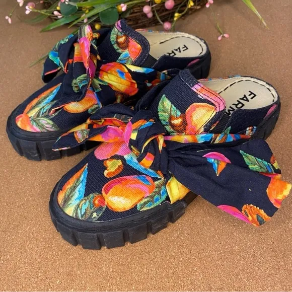 Fram Río Mule Sneakers Cashew Platform