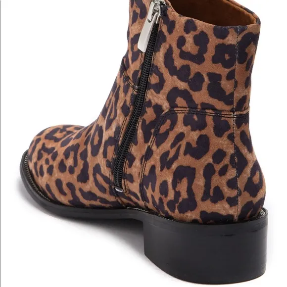 Franco Sarto Leopard Print Boots