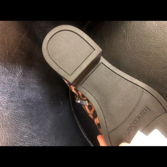 Franco Sarto Leopard Print Boots
