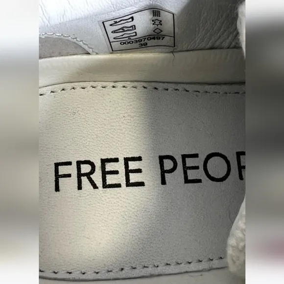 Free People Catch Me if You Can crocheted sneakers. Women's 39