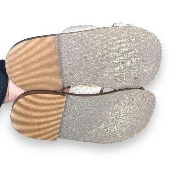 FREE PEOPLE Juliet Crochet Sandals / Ivory Combo size 38 7.5