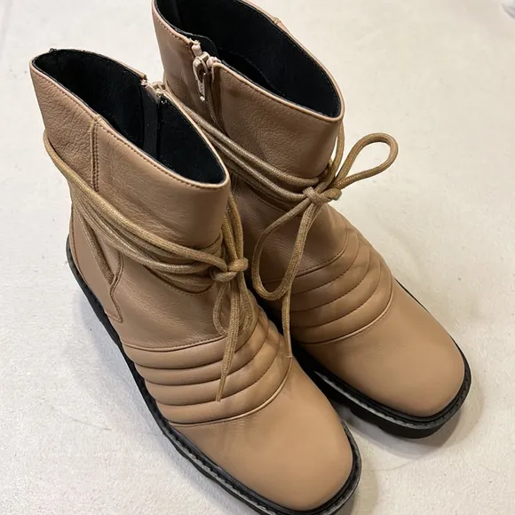 Free People Tori Padded Moto Boots
