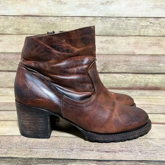 Freebird By Steven Brown Leather Flint Boots