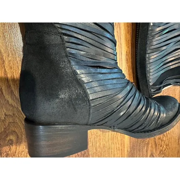 Freebird by Steven Logan Leather Knee High Boots Black Size 6 – Boho Chic