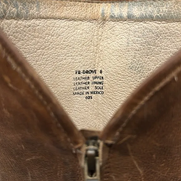 Freebird Drove Boots leather size 6