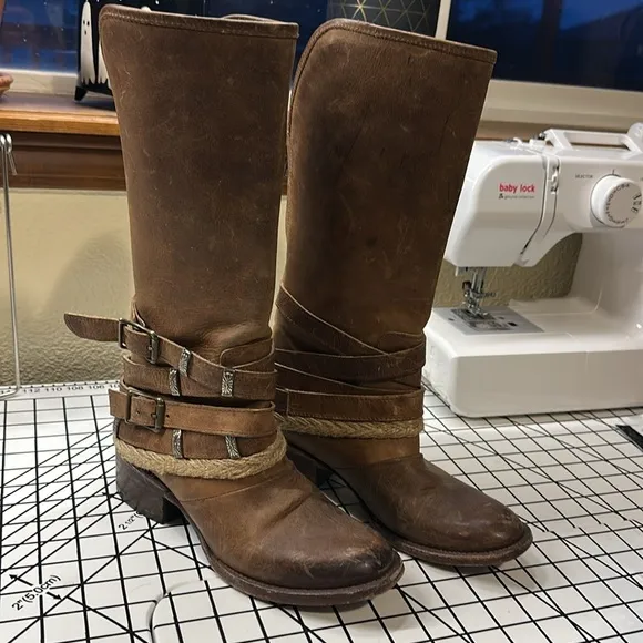 Freebird Drove Boots leather size 6
