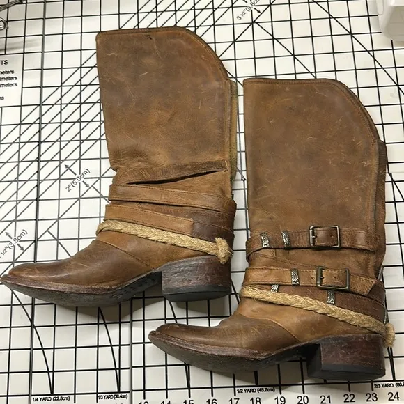 Freebird Drove Boots leather size 6